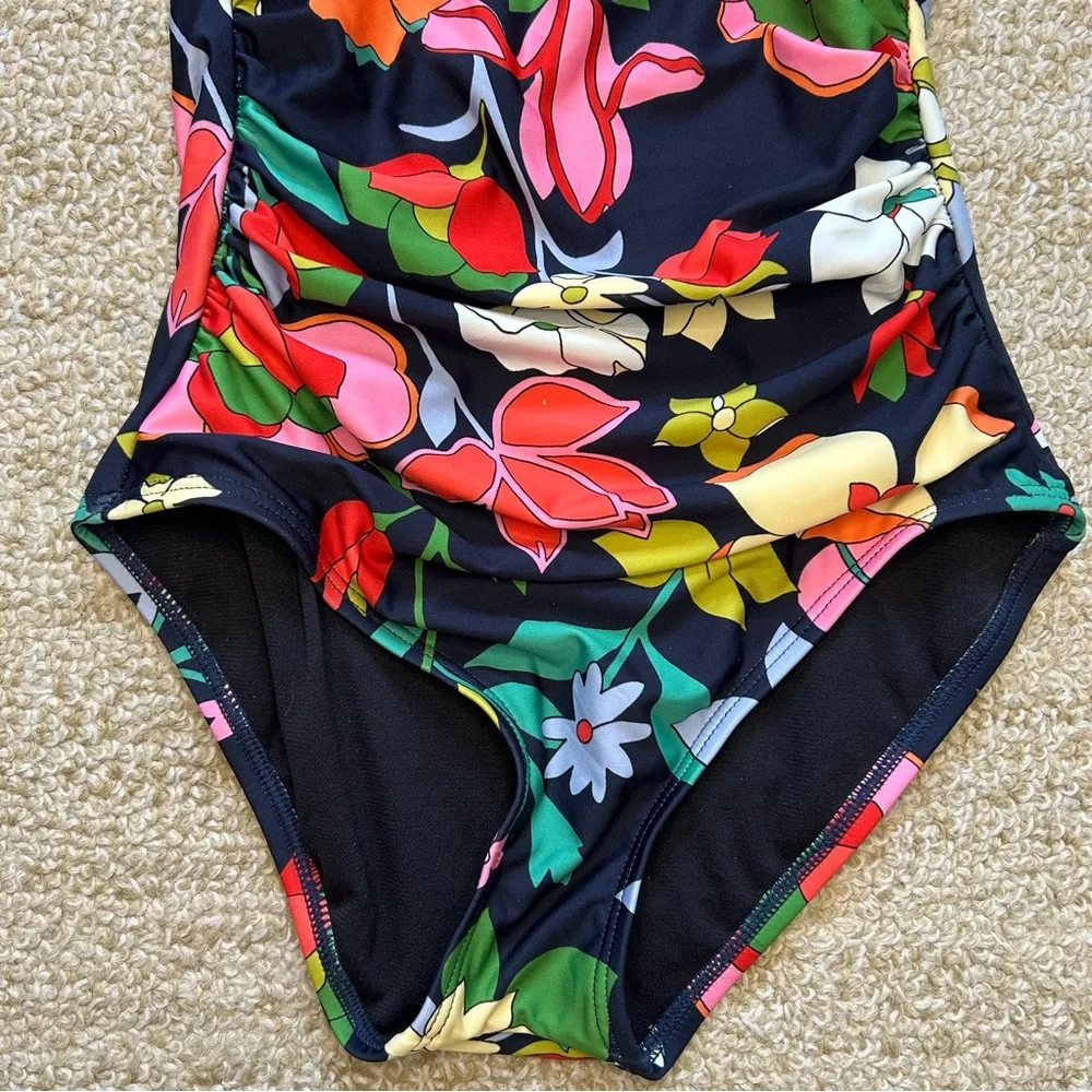 Kate Spade Flower Bed Bandeau One Piece